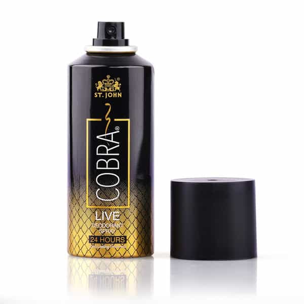 St.john Cobra Live Limited Edition Body Spray Deodorant For Men 150Ml