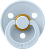 Bibs Pacifier Colour Latex Round Size 1 | Pack 1 Baby Blue - 0+M