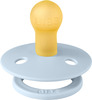 Bibs Pacifier Colour Latex Round Size 1 | Pack 1 Baby Blue - 0+M