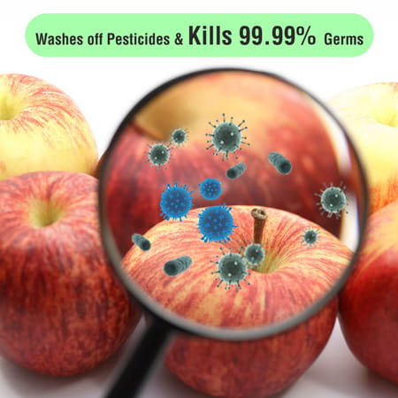 Dr. Morepen Fruits And Vegetable Cleaner Wash Liquid With Neem & Citrus For Pesticides - 500ml