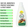 Dr. Morepen Protect Vegetable & Fruit Wash | Neem & Citrus | Liquid | 500 Ml