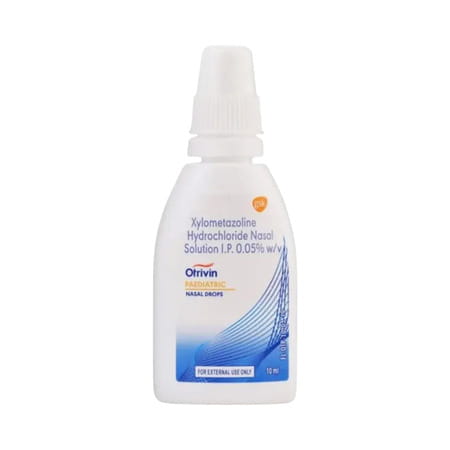 Otrivin Paediatric Oxy Fast Relief From Blocked Nose Nasal Drops 10 Ml
