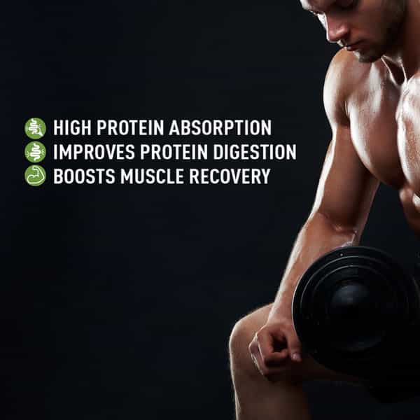 Bodyfirst Whey Hydrozyme - Whey Protein Isolate & Hydrolysate | Double Chocolate | 1 Kg