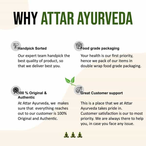Attar Ayurveda Wheat Grass Tablets (120 Tablets | 500Mg)