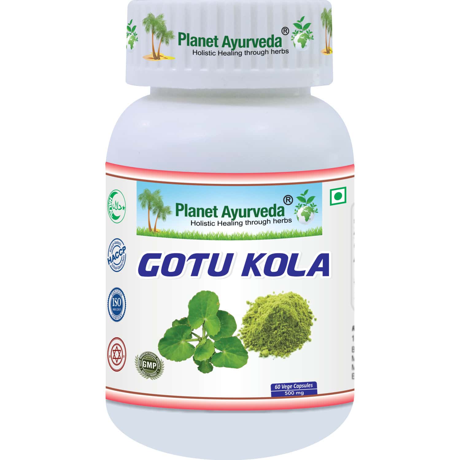 Planet Ayurveda Gotu Kola - 60 Capsules