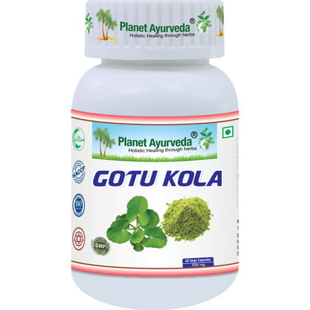 Planet Ayurveda Gotu Kola - 60 Capsules
