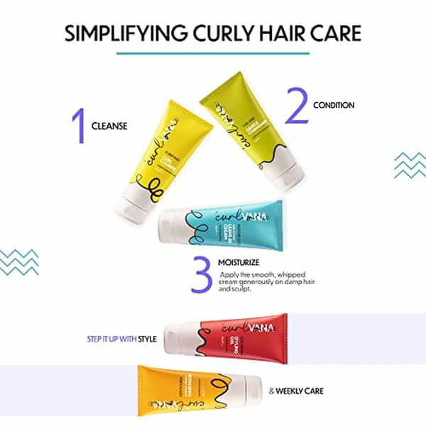 Curlvana Moisture-Lock Curl-Styling Leave-In Cream - 200Ml