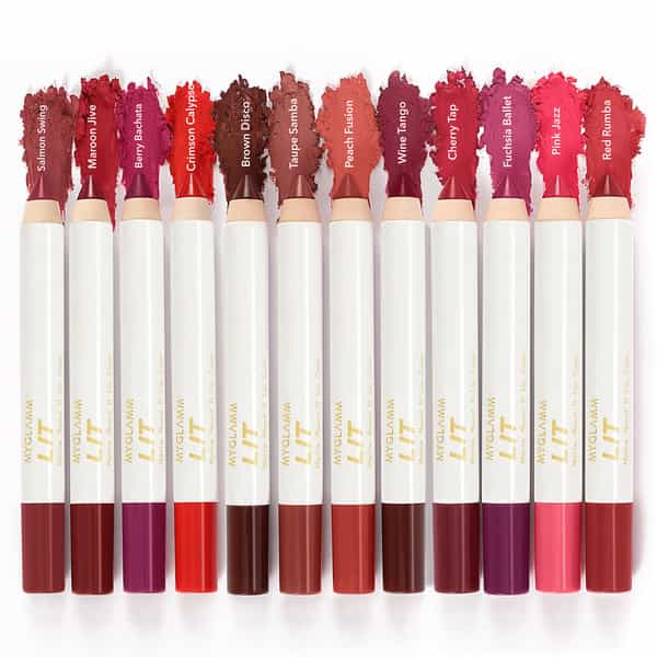 Myglamm Lit Matte About It Lip Color-Brown Disco