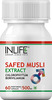 Inlife Safed Musli Extract 500mg (60 Vegetarian Capsules)