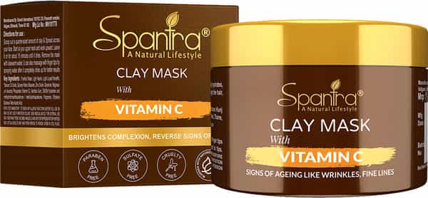 Spantra Vitamin C Clay Mask 125Gm
