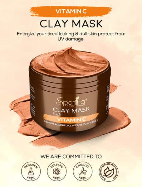 Spantra Vitamin C Clay Mask 125Gm