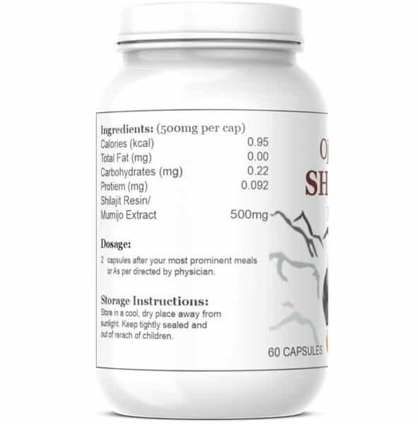 Ojasveda Shilajit Capsule - 60N