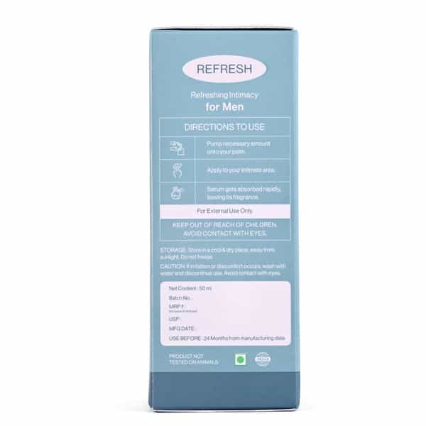 Amocare Intimate Deo Serum For Men | Pleasing Fragrance | Sweat & Odour Prevention | Long Lasting
