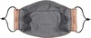 Carriall Adult Unisex 3 Layer Reusable Washable Cotton Mask (Camsl087) Pack Of 3