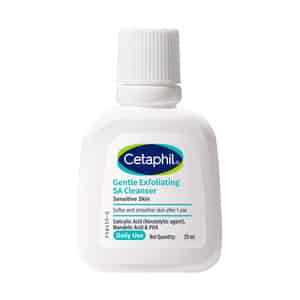 Cetaphil Gentle Exfoliating Sa Cleanser For Sensitive Skin 29 Ml