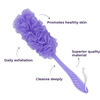 Sanfe Selfly Loofah With Handle - Single | Body Bath Sponge Loofah For Men & Women | Everyday Sponge