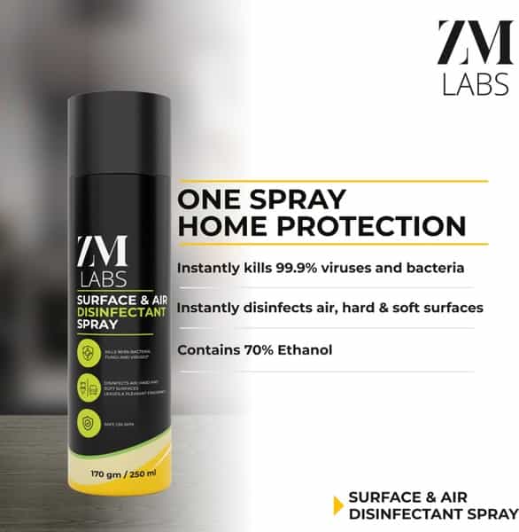 Zm Labs Disinfectant Spray 250 Ml