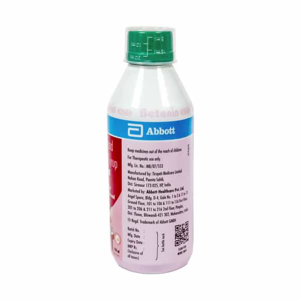 Betonin Kids Mixed Fruit Bubblegum Flavour Multivitamin Syrup 450 Ml