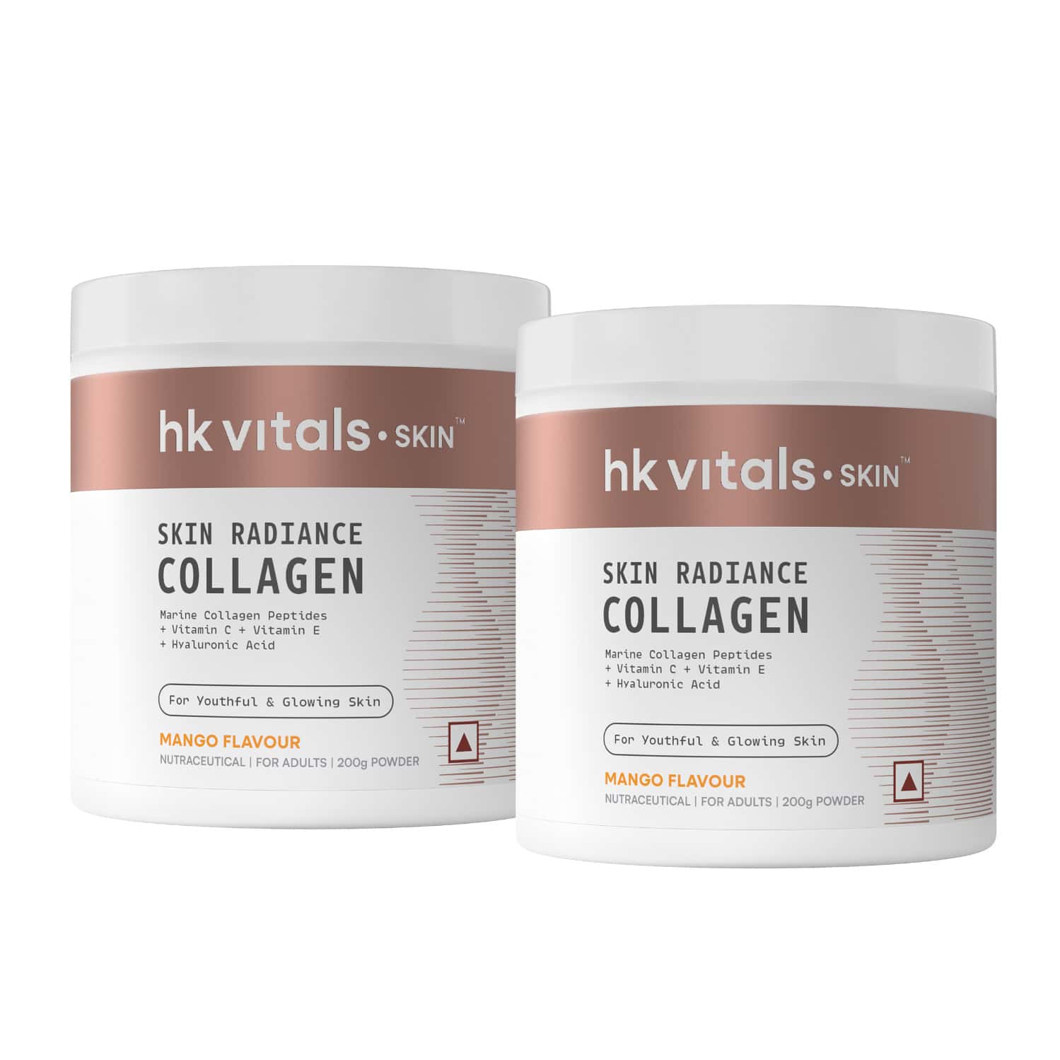Hk Vitals Skin Radiance Collagen | Mango | 200 G (Pack Of 2)