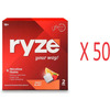 Ryze Nicotine Gums | Fruit Blast | 2Mg | Helps Quit Smoking & Tobacco | 9 Gums Each | Pack Of 50