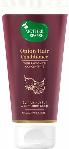 Mother Sparsh Onion Hair Conditioner With Raw Onion Concentrate | Suitable For Women & Men | 75Ml