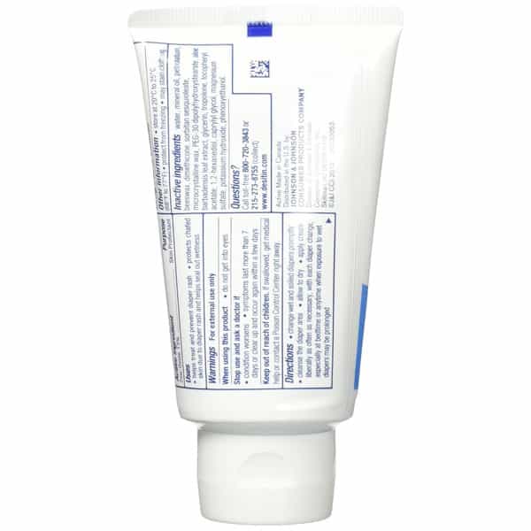 Desitin Rapid Relief Zinc Oxide Diaper Rash Cream (Pack Of 2)