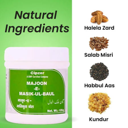 Cipzer Majun-E-Masikul Bol 125G | Supports Bladder Health & Urinary Comfort