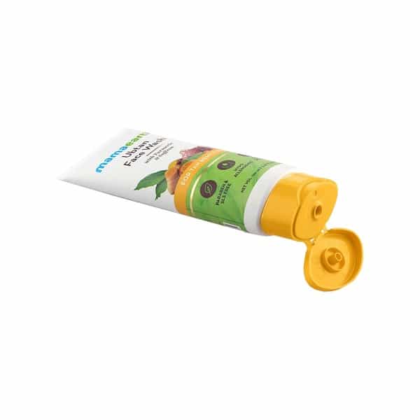 Mamaearth Skin Lightening & Brightening Combo Turmeric & Saffron Ubtan Facemask 100Ml+Facewash-100Ml