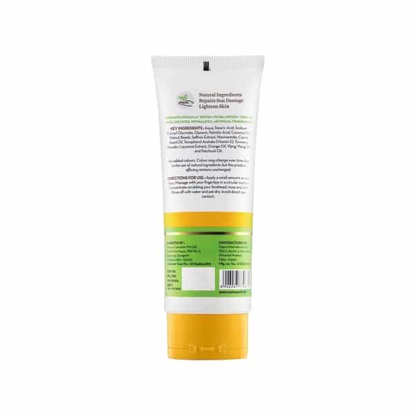 Mamaearth Skin Lightening & Brightening Combo Turmeric & Saffron Ubtan Facemask 100Ml+Facewash-100Ml