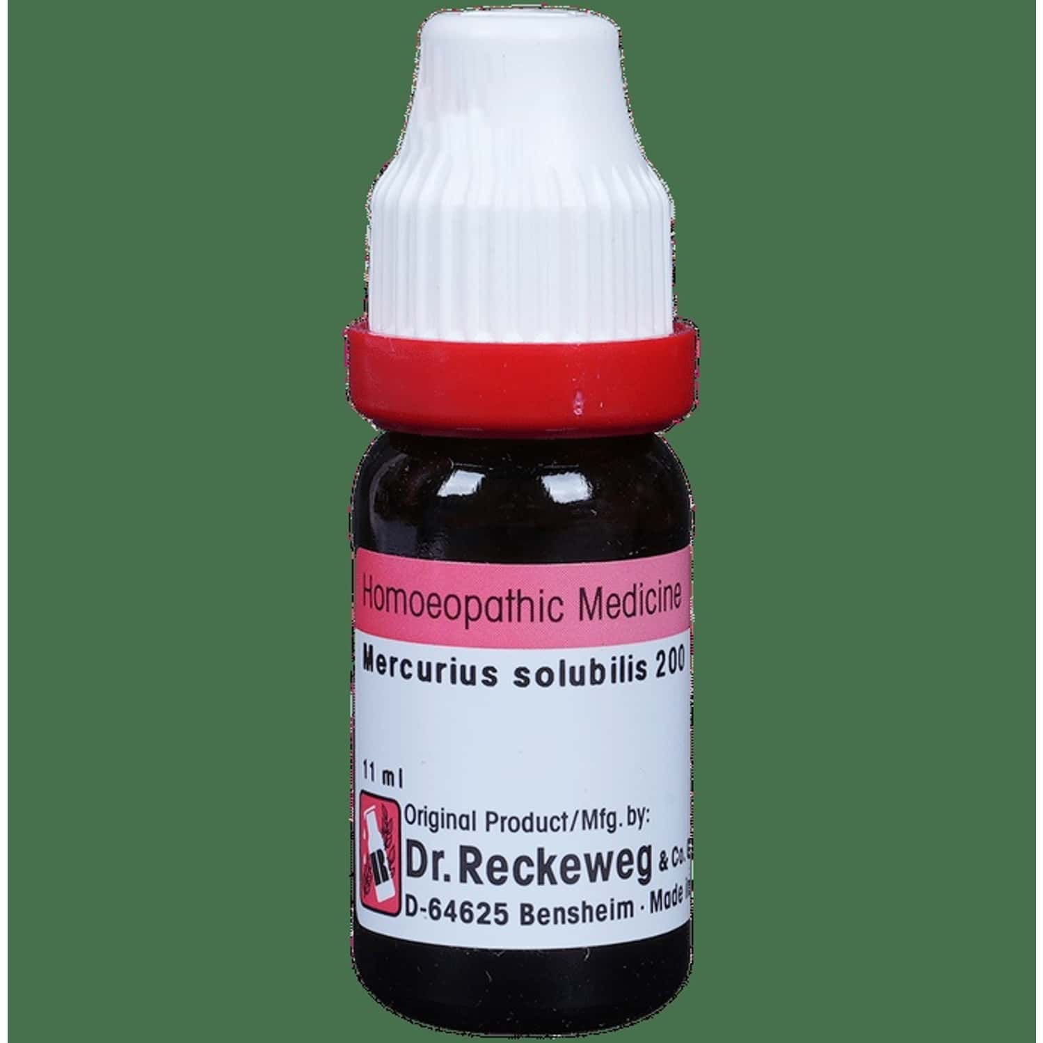 Dr. Reckeweg Mercurius Sol Dilution 200 Ch 11 Ml
