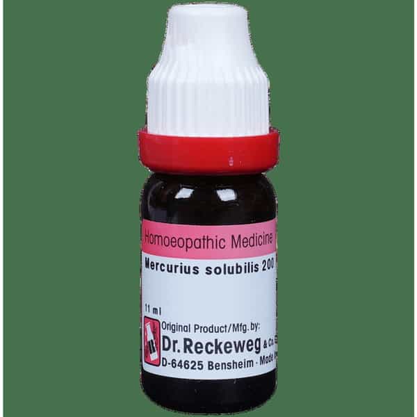 Dr. Reckeweg Mercurius Sol Dilution 200 Ch 11 Ml