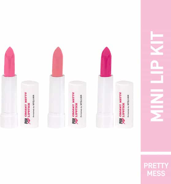 Myglamm Popxo Makeup Collection -Mini Lip Kit-Pretty Mess