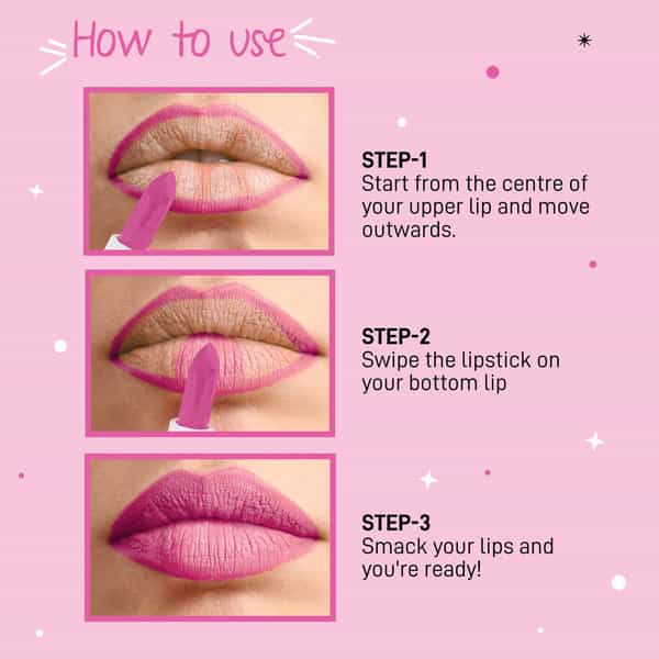 Myglamm Popxo Makeup Collection -Mini Lip Kit-Pretty Mess