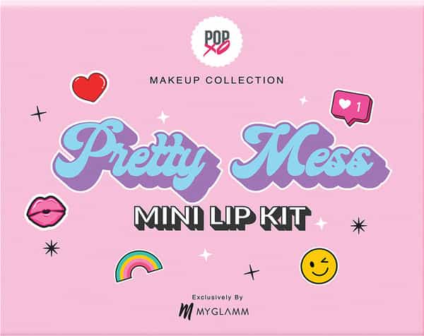 Myglamm Popxo Makeup Collection -Mini Lip Kit-Pretty Mess