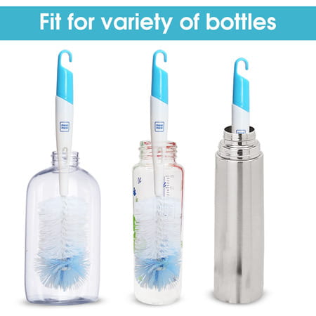 Meemee Bottle And Nipple Cleaning Brush (Blue)