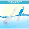 Meemee Bottle And Nipple Cleaning Brush (Blue)