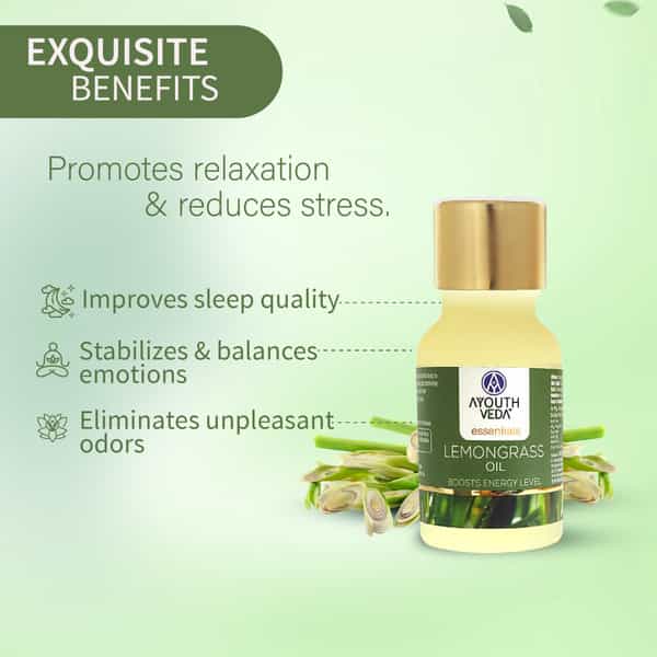 Ayouthveda Lemongrass Essential Oil
