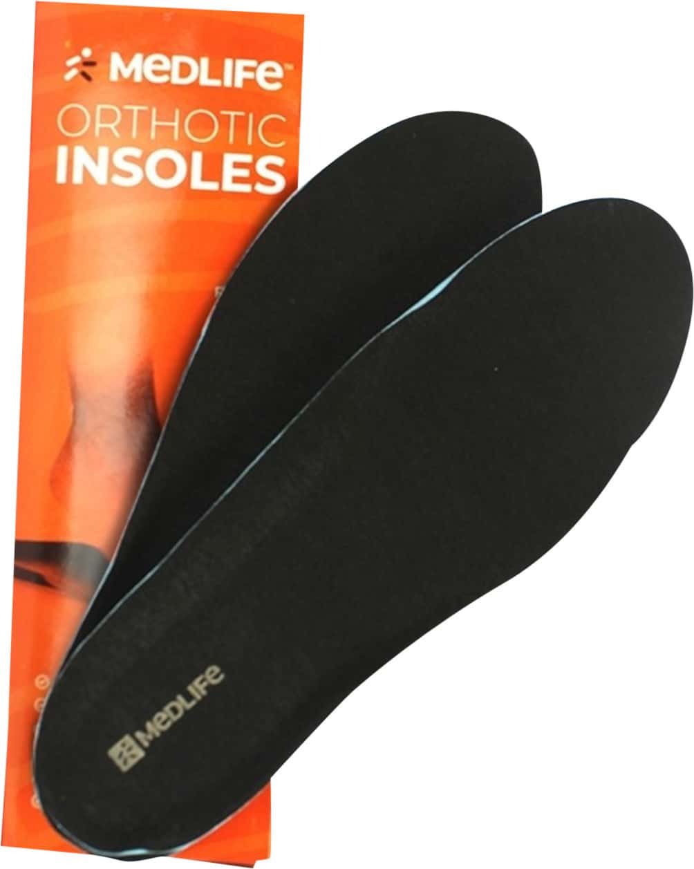 Medlife Orthotic Insoles Black Small