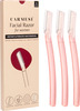 Carmesi Facial Razor For Women - For Instant & Painless Hair Removal - Pack Of 3