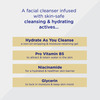 Undry Hydrating Face Wash For Dry Skin (100 Ml) Facewash Cleanser For Face With Niacinamide | Vit B5