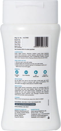Vetgenie Green Apple & Aloe Vera Shampoo 100 Ml