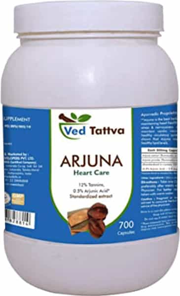 Ved Tattva Arjuna 700 Capsules (Pack Of 5)