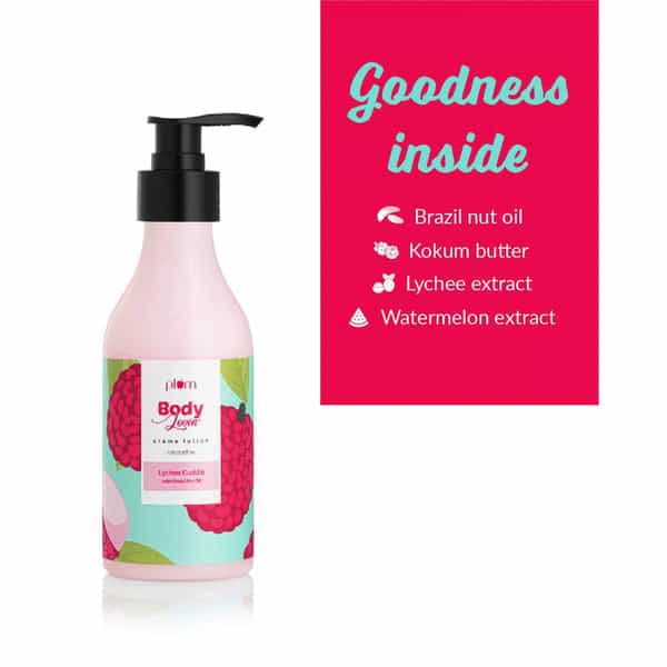 Plum Bodylovin Lychee Cuddle Smoothie (Cram Lotion) - 240 Ml