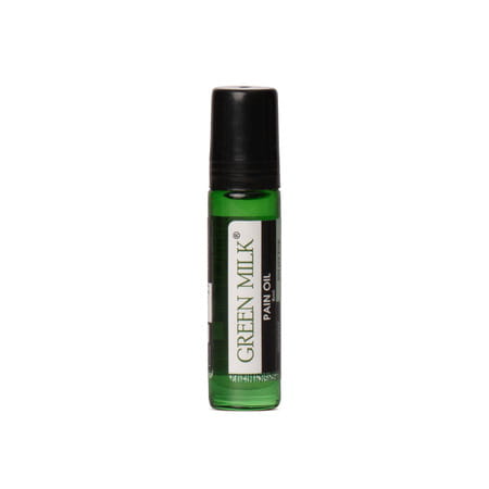 Green Milk Pain Oil - Ayurvedic Pain Relief Oil For Joint & Muscle Pain | 8 Ml X 6