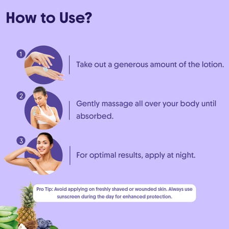 Aravi Organic 10% Aha + 1% Bha Exfoliating Body Lotion - 200ml