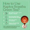 Kapiva Svastha Green Tea - Rakshan Akrti Anandam & Paachaka | 40Gm - 5 Tea Bags