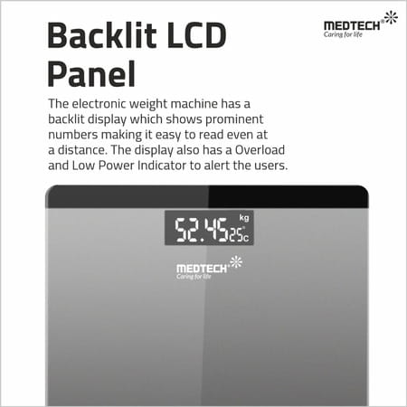 Medtech Personal Weighing Scale Ws 03