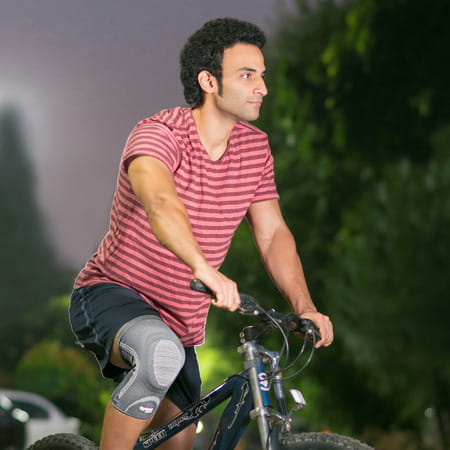 Tynor Knee Cap With Patellar Ring Grey Large 1 Unit