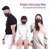 Frido Ultimate Pro Copper Treated Mask|Nose Clip|Ear Loop|Washable|Imported|Small Size (Pack Of 10)
