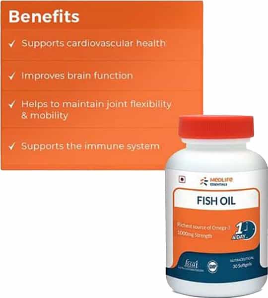 Medlife Essentials Fish Oil Softgel 30